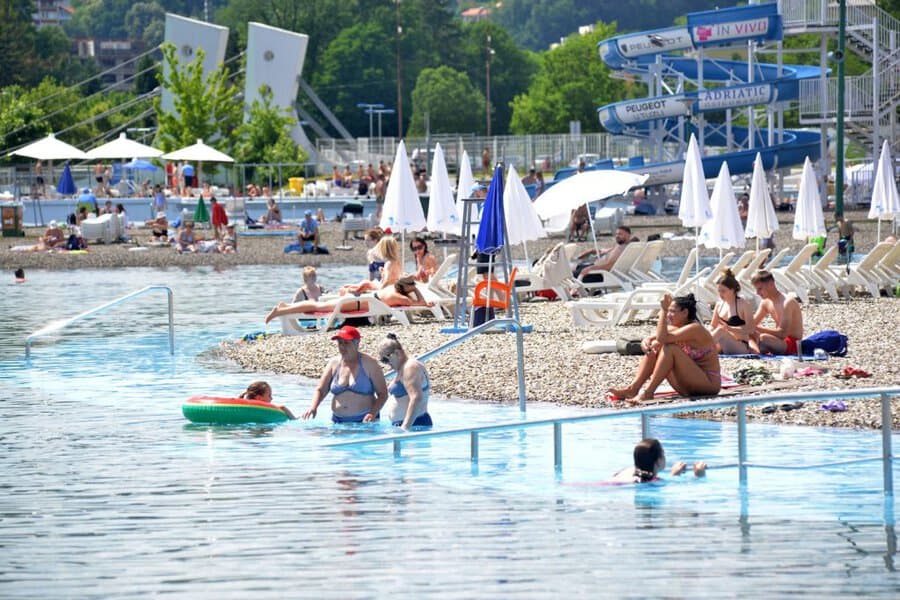 danas je na panonskim jezerima u tuzli započela ljetna turisticka sezona