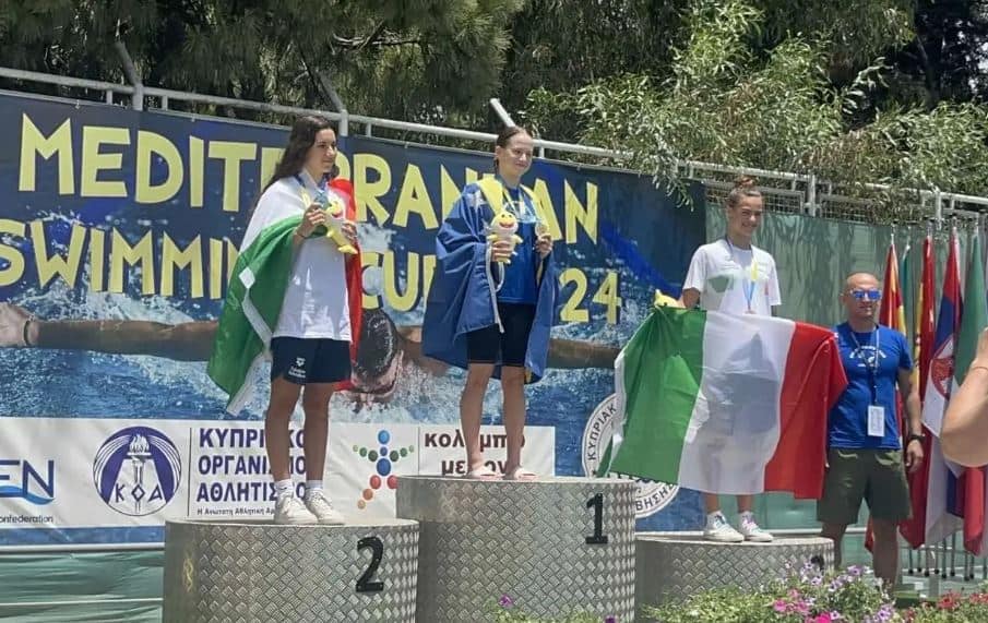 mlada bh plivacica zerina vrabac prvakinja je mediterana u kadetskoj konkurenciji