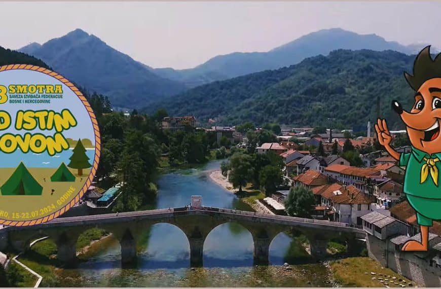 Treća smotra Saveza izviđača FBiH na Boračkom jezeru ‘Pod istim krovom’