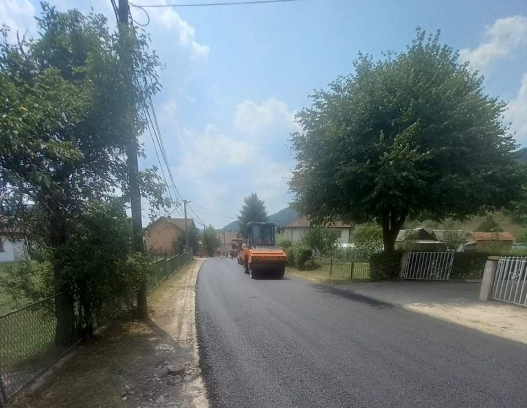 Grabovica, asfaltiranje