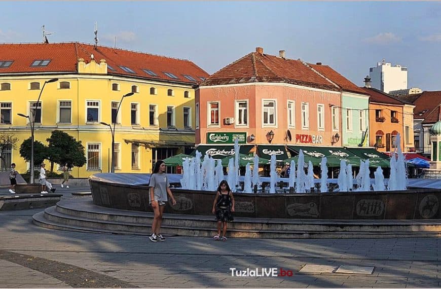 Trg slobode u predvečerje (Foto/Video)