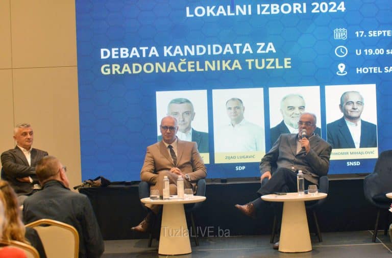 Debata kandidata za gradonacelnika Tuzle