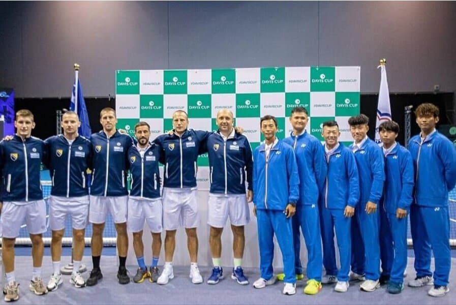 davis cup prvo kolo prve svjetske divizije tajvan - bih