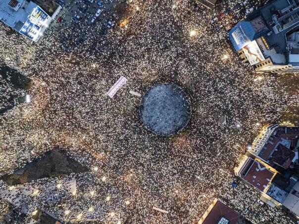 Beograd, studentski protesti, decembar 2024