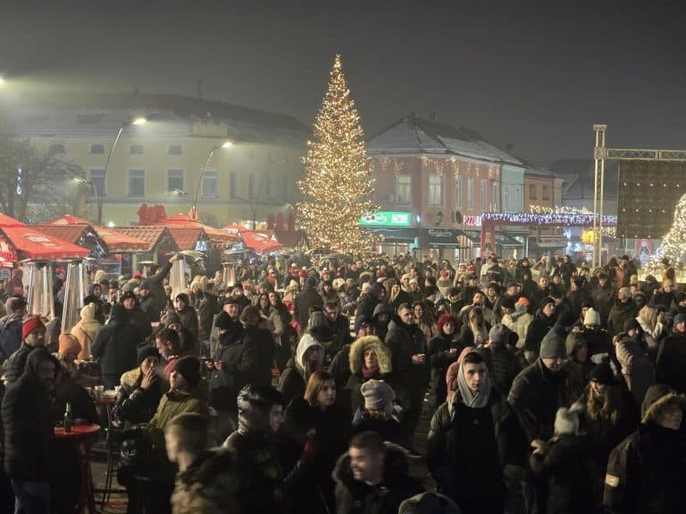 Tuzla, docek Nove godine, Blicko