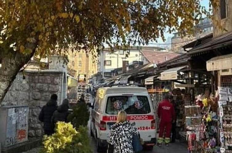 danas u popodnevnim satim doslo do pucnjave na bascarsiji u sarajevu ranjen muskarac napadac u bijegu