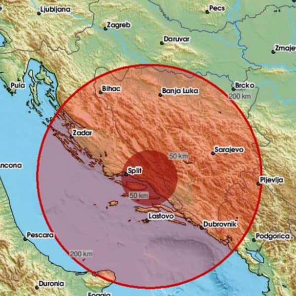 zemljotres jacine 2,7 stepeni po rihteriu sinoc kasno pogodio hrvatsku epicentar zabiljezen na otoku hvaru