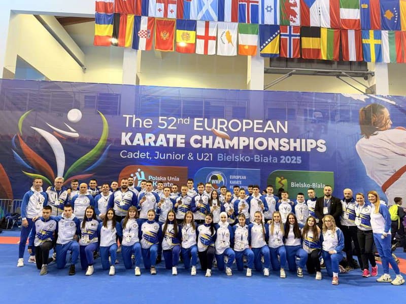 mladi karatisti bih na evropskom prvenstvu u poljskoj osvojili osam medalja
