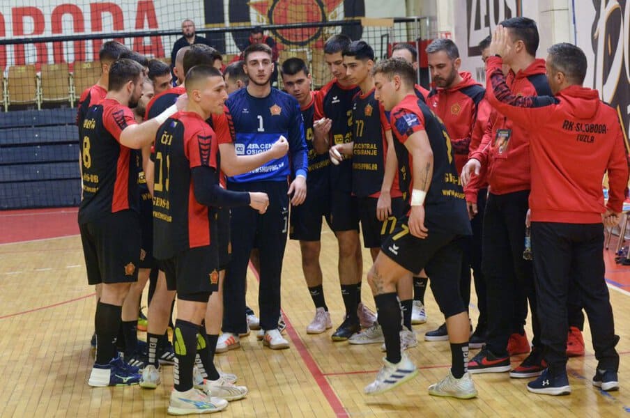 rukomet, rk sloboda, rk konjuh, premijer liga bih