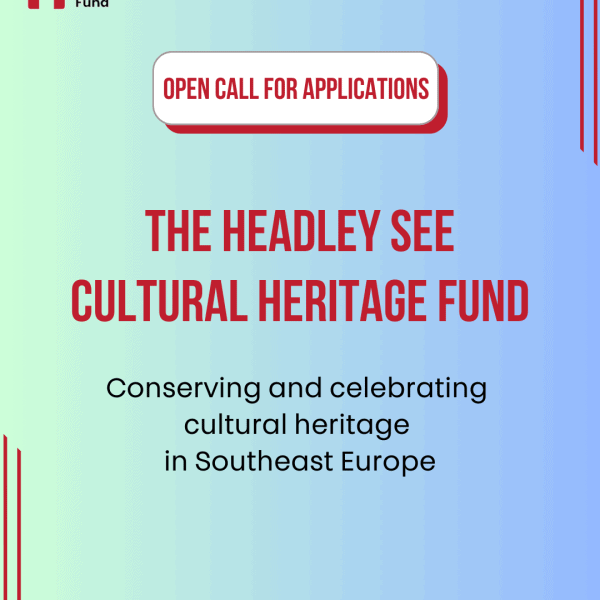 Drugi javni poziv: Finansiranje kulturne baštine u Jugoistočnoj Evropi