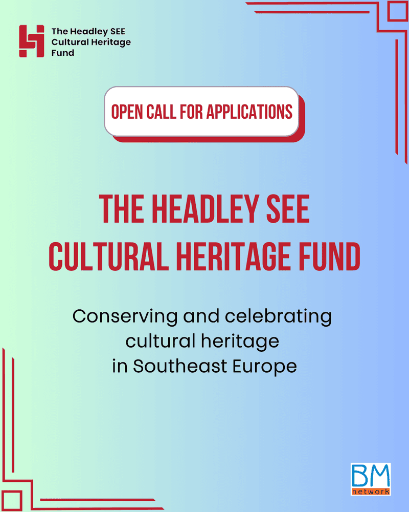 Drugi javni poziv: Finansiranje kulturne baštine u Jugoistočnoj Evropi