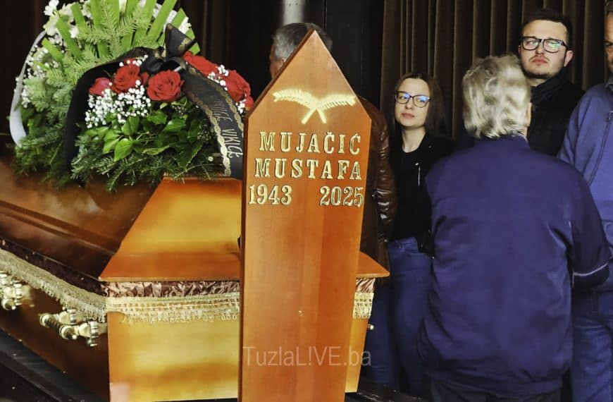 Objektivom: Na vječni počinak ispraćen bivši sportista Mustafa Mujačić – Mujača (Foto/Video)