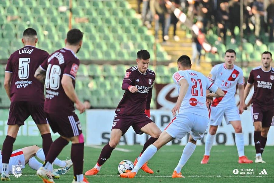 Fudbal, Wwin liga, Sarajevo, Zrinjski