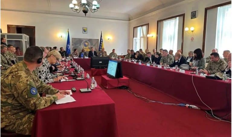 na dvodnevnom sastanku u domu os bih sa delegacijom glavnog staba nato-a dogovereno da se saradnja podize na novi nivo