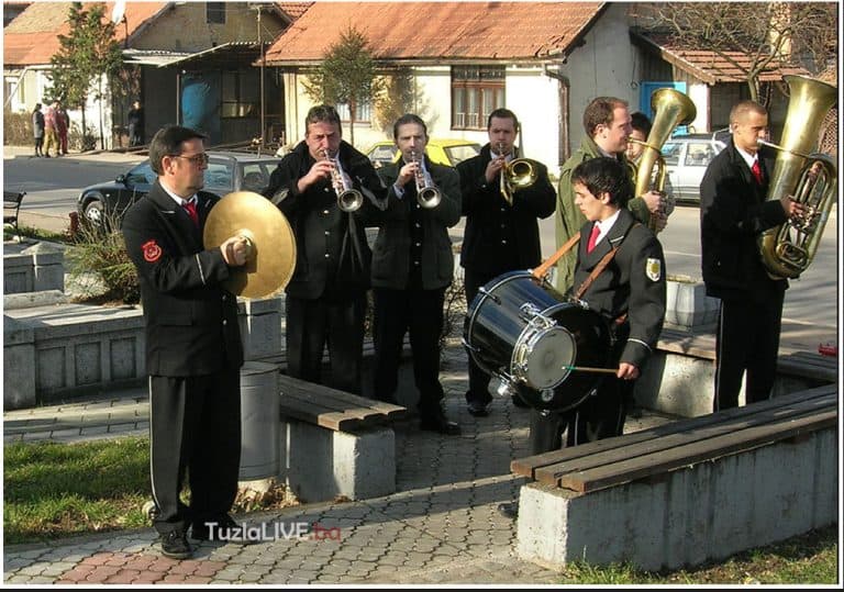 Tuzlanski limeni orkestar decembra 2006. godine