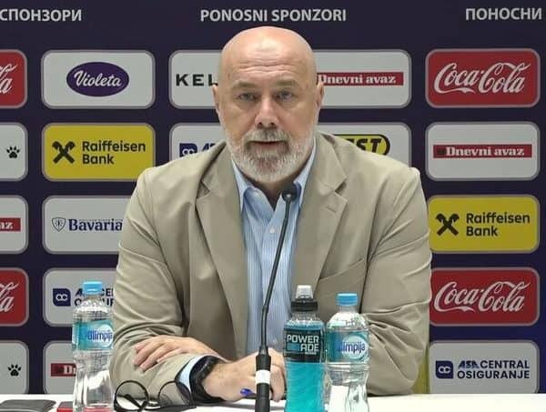 sregej barbarez selektor muske fudbalske a reprezentacije bih obratio se novinaraima uoci utakmice vels - bih baraza za sp