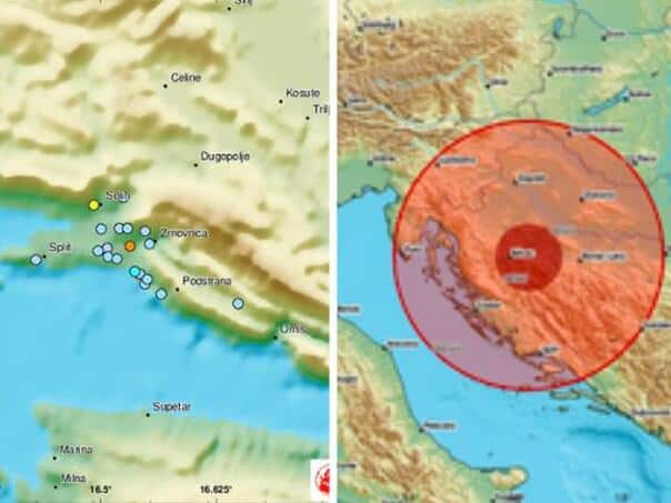 zemljotres; split