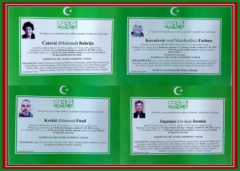 In memoriam, Zajednicka