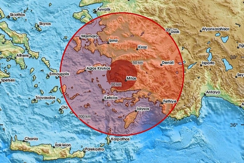 tokom protekle noci dva jaka zemljotresa jacine 5,8 i 6,2 stepena po rihteru pogodila su tursku