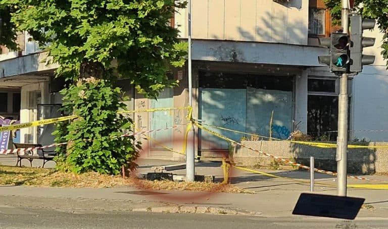 Tuzla, Rudarska ulica, fasada