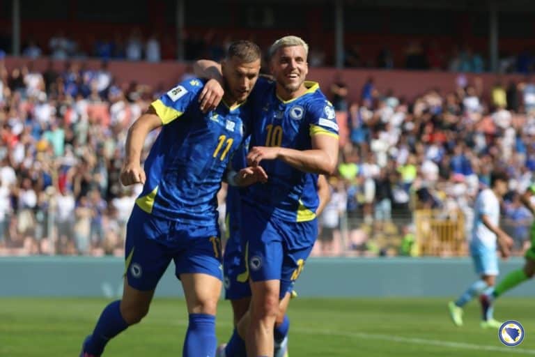 fudbal; BiH, San Marino, Dzeko