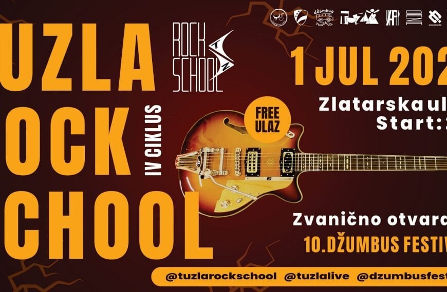 Dzumbus festival, Zlatarska ulica, Tuzla