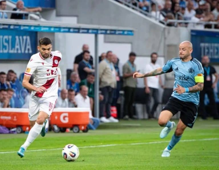 veceras u uzvratnom susretu drugog pretkola lige prvaka hsk zrinjski u mostaru na stadionu pod bijelim brijegom docekuje ekipu slovana iz bratislave