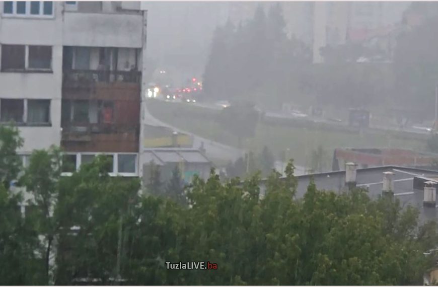 Nevrijeme u Tuzli, 27. jul 2025.
