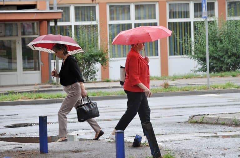 danas se u bih ocekuje nestabilno vrijeme sa kisom i pljuskovima