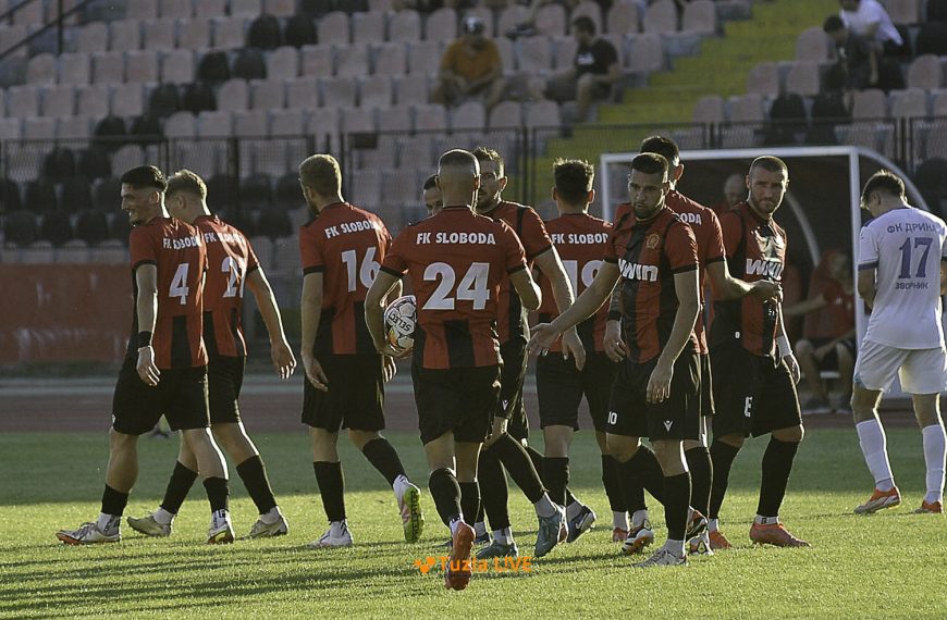 Sloboda pobijedila Drinu: Evo koliko su Tuzlaci postigli, a koliko primili golova tokom priprema (Foto)