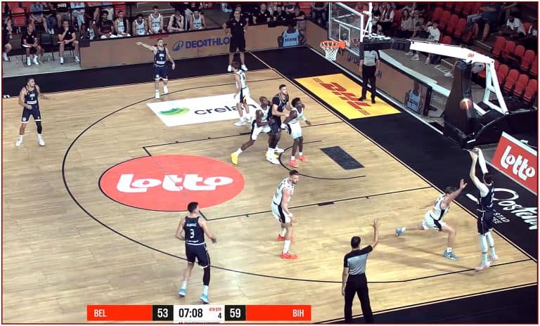 kosarka, BiH, Belgija, prijateljska