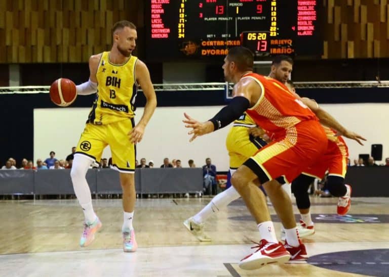 kosarka, BiH, Crna Gora, pripreme