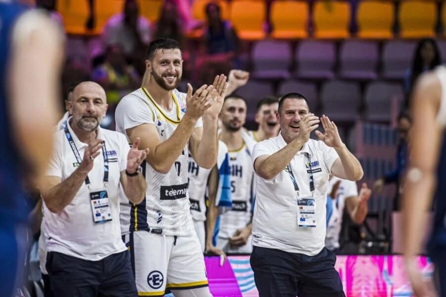 u drugom kolu grupe c na eurobasketu kosarkasi bih ce veceras odmjeriti snage protiv aktuelnih prvaka evrope selekcije spanije