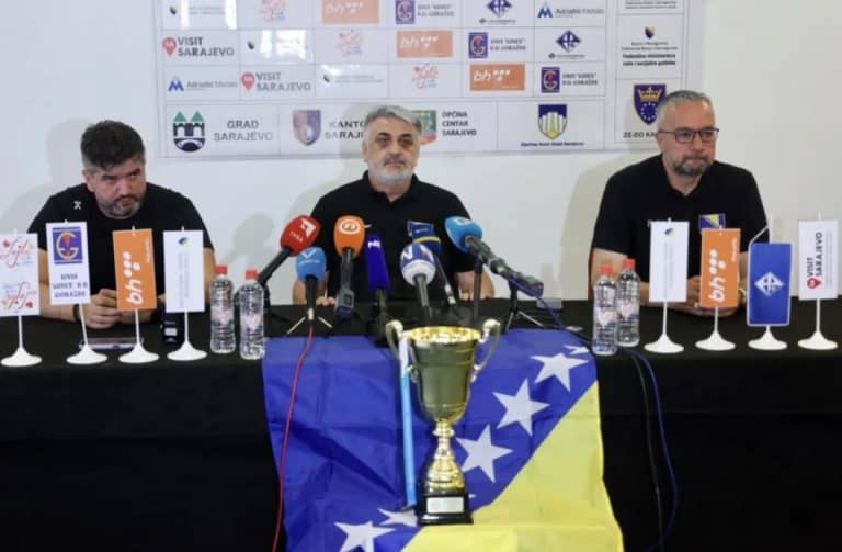 zlatni momci sjedeca odbojka bih uprilicili press konferenciju nakon osvojenog zlata na evropskom prvenstvu