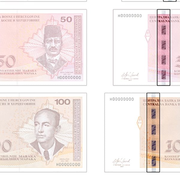 Povlačenje starijih novčanica KM olakšalo otkrivanje krivotvorina