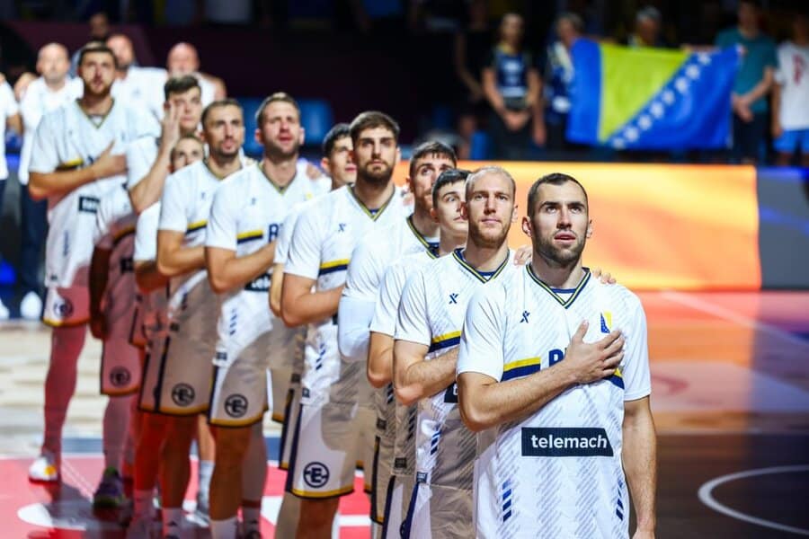 danas muska kosarkaska reprezentacija bih na eurobasketu igra mec odluke protic selekcije gruzije, pobjeda zmajeve vodi u drugu fazu takmicenja