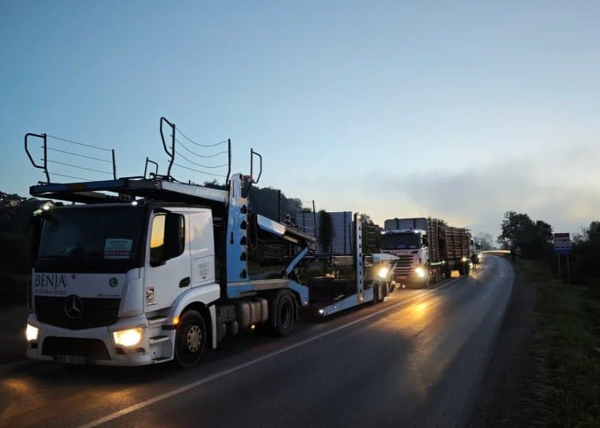 rano jutros nezadoviljni prijevoznici sa preko 600 kamiona blokirali su saobracaj i protok robe sirom bih