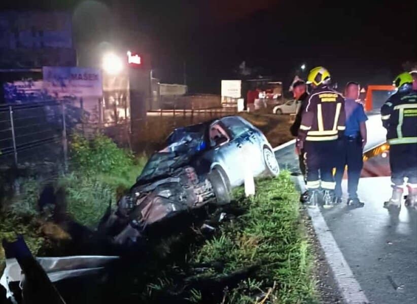 na podrucju tk u protekla 24 sata dogodilo se 9 saobracajnih nesreca u kojima su povrijedjene 2 osobe