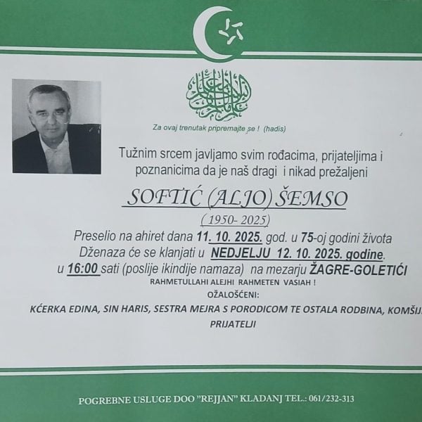 In memoriam, Semso Softic