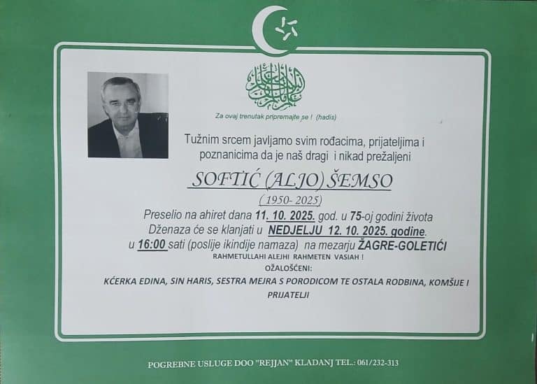 In memoriam, Semso Softic