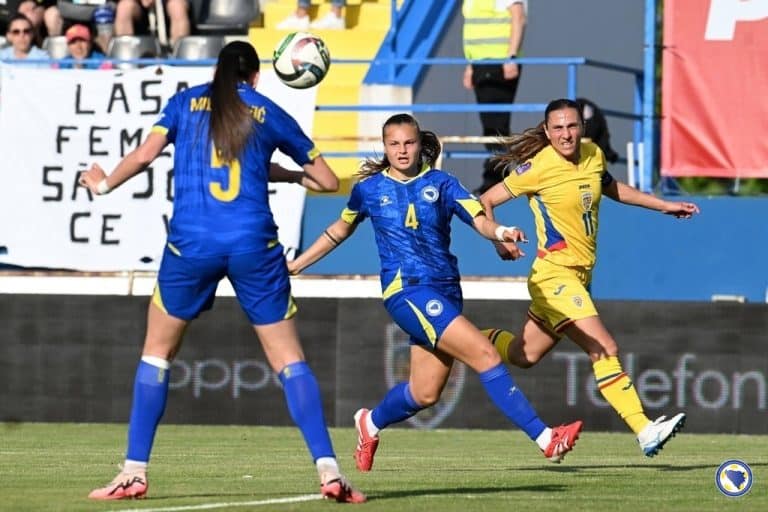 fudbal, ženska reprezentacija, juniorke, seniorke, Milovic, Zenica