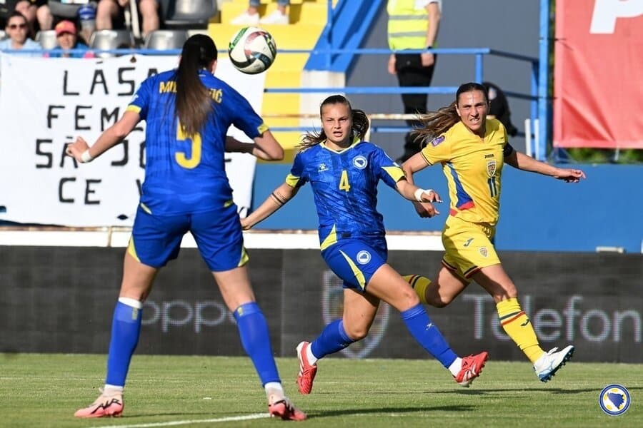 fudbal, ženska reprezentacija, juniorke, seniorke, Milovic, Zenica