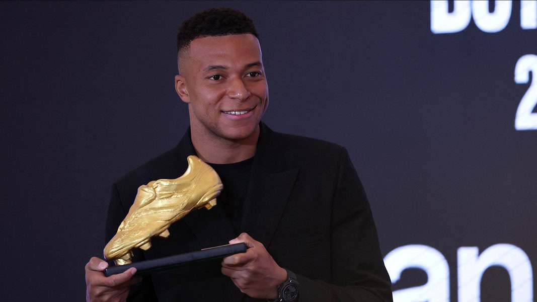 Kylian Mbappe, zlatna kopacka