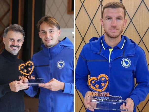 udruzenje pomozi ba urucilo priznanja edinu dzeki i amaru dedicu za humanitarni rad