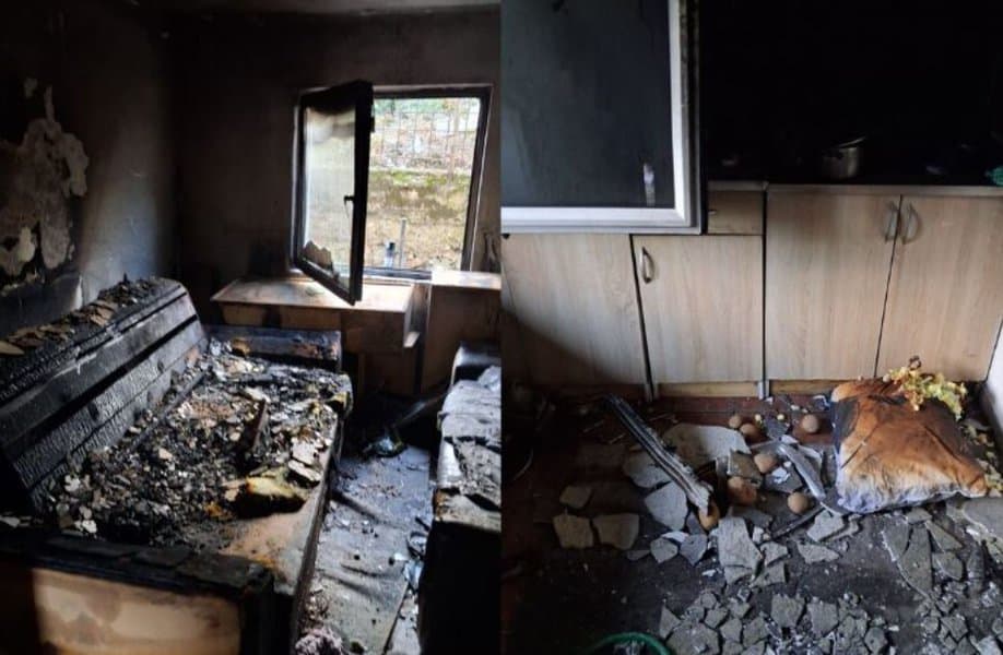 jucer je u tuzlanskom naselju mosnik na porodicnoj kuci izbio pozar prilikom kojeg je povrijedjena jedna zenska osoba na i u objektu je pricinjena velika materijalna steta