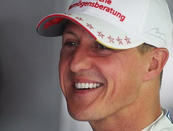 Schumacher je nedavno potpisao kacigu, to je pozitivno, gotovo znak života