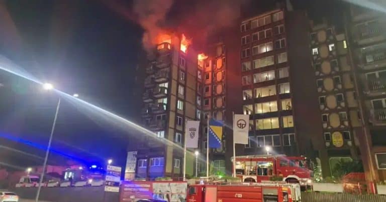 Dom penzionera, pozar, Cicko