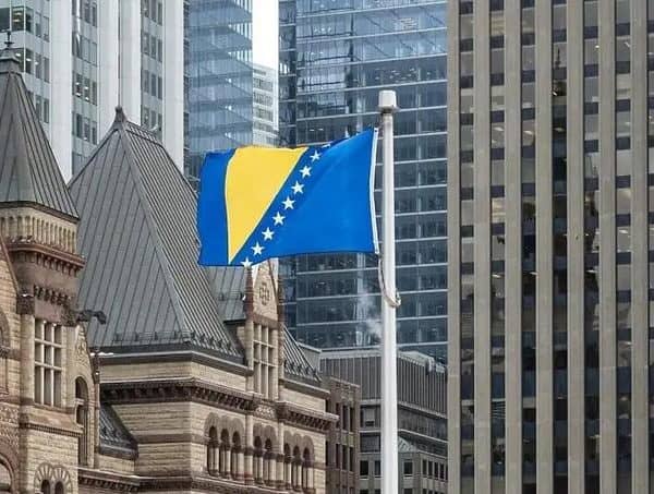 Kanada, Dan drzavnosti BiH, zastava
