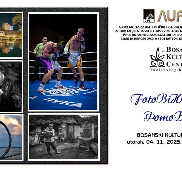Danas otvaranje Izložbe bosanskohercegovačke fotografije FotoBiH 2025 u Tuzli