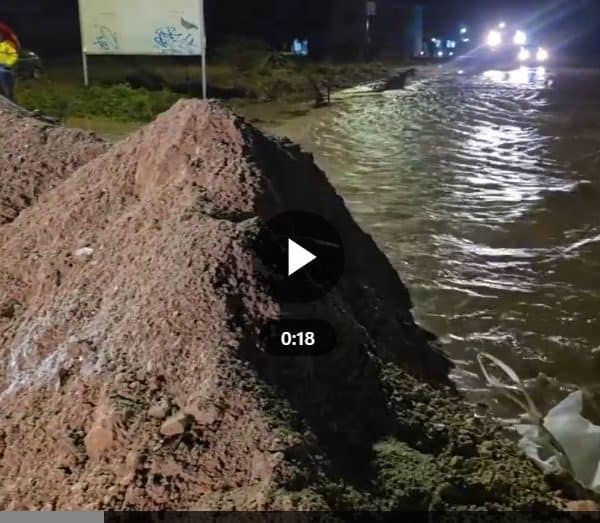 U Bugojnu poplavljeno više kuća, prekinut i saobraćaj na magistralnoj cesti